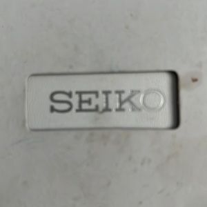 The brand is SEIKo and comes with everything even warranty.